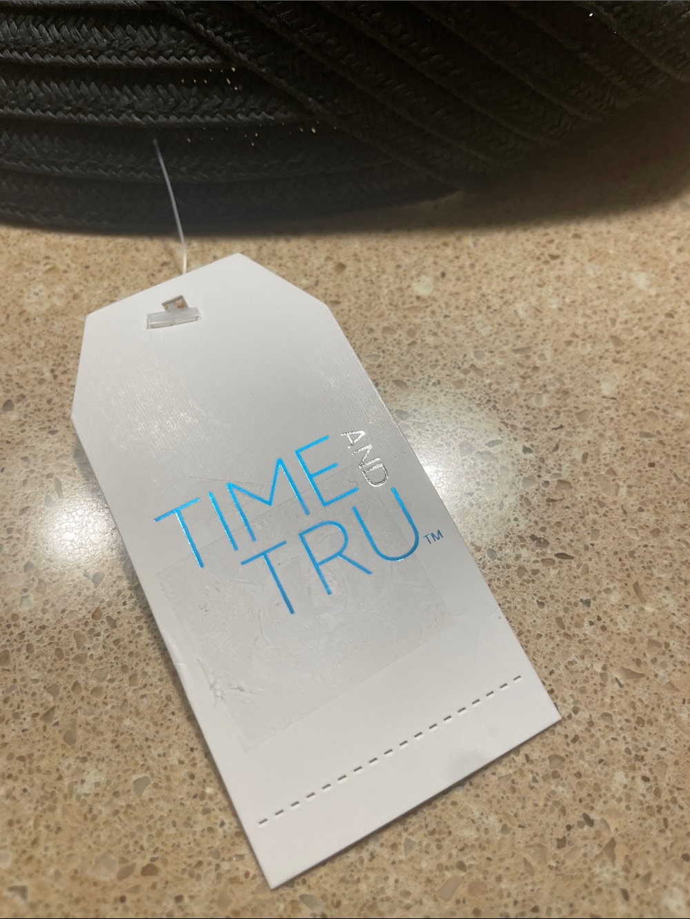 Time and Tru Black Packable Wrap Visor - Picture 2 of 7